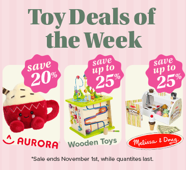 TDOTW: Save up to 25% on Aurora, M&D, Wooden Toys