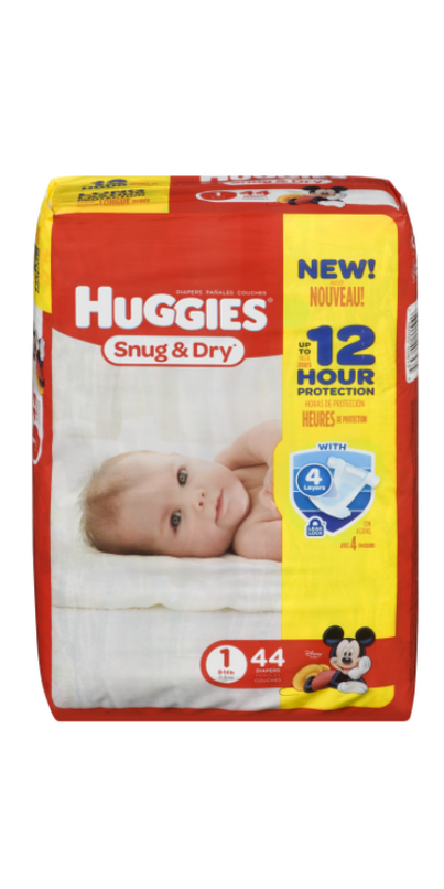 huggies snug and dry 12 hour