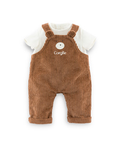 Corolle Doll Outfit Little Explorer Bear Overall & T-Shirt