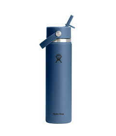 Hydro Flask Wide Mouth Flex Straw Cap Harbor Blue