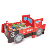 Hape Toys Tidy Up Train & Railway Set