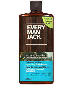 Every Man Jack Hydrating Body Wash Coconut & Vanilla