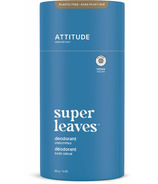 ATTITUDE déodorant naturel Super Leaves sans plastique non parfumé