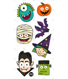 PiCO Temporary Tattoos Halloween