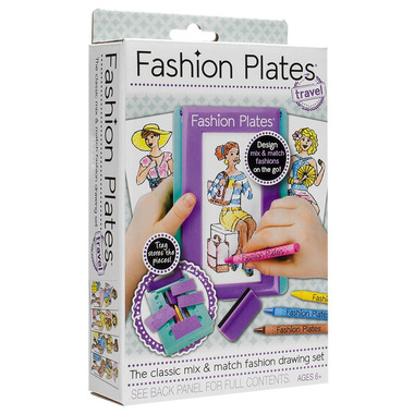 Fashion Plates Drawing Set, Travel