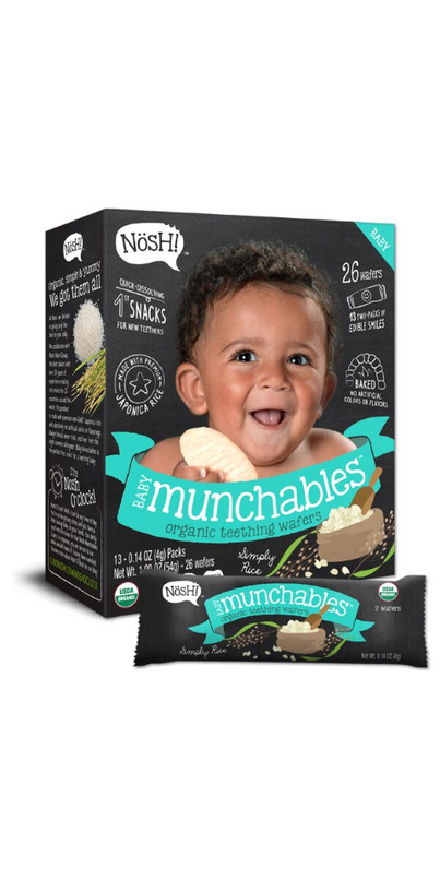 Nosh store teething wafers