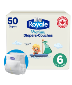 Royale Baby Diapers Club Box Size 6
