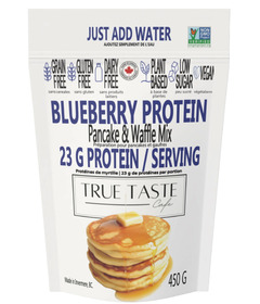 True Taste Cafe Gluten Free Pancake & Waffle Mix Blueberry Protein