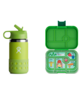 Offre groupée Hydro Flask x Yumbox Green