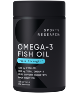 Sports Research Omega-3 Fish Oil