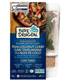 Blue Dragon Thai Coconut Curry 3 Step Meal Kit