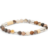 Scout Curated Wears Intermix Stone Stacking Bracelet Mexican Onyx