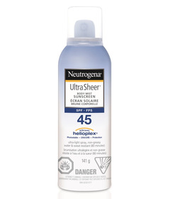Neutrogena Ultra Sheer Body Mist Sunscreen 