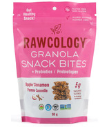 Rawcology Probiotic Granola Snack Bites Apple Cinnamon 