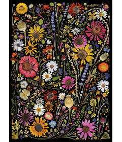 Cobble Hill Flower Press: Happiness Jigsaw Puzzle