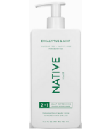 Native Hair 2in1 Shampoo & Conditioner Eucalyptus & Mint