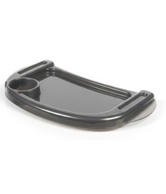 Guzzie & Guss Perch Dining Tray for Hook-On High Chair Gray