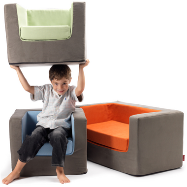 Buy Monte Design Cubino Chair Charcoal Green at Free