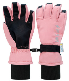 Jan & Jul Toasty-Dry Waterproof Snow Gloves Dusty Pink
