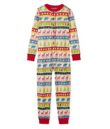 Little Blue House by Hatley Kids Union Suit Cream Fair Isle