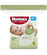 Huggies Natural Care Recharge de lingettes pour bébé