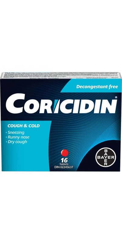 Buy Coricidin II Decongestant Free Cough and Cold at Well.ca | Free ...