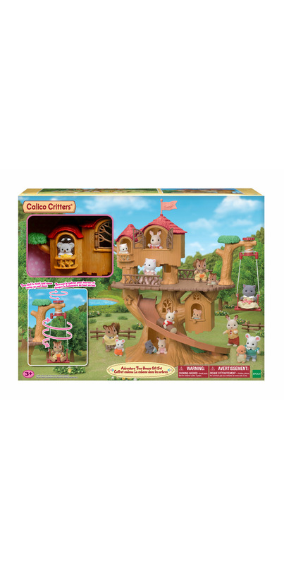 calico critters country treehouse gift set