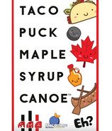 Blue Orange Taco Puck Maple Syrup Canoe