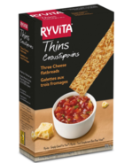 Ryvita Thins Flatbreads 3 Fromage 