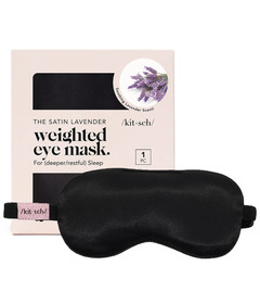 Kitsch The Satin Lavender Weighted Eye Mask
