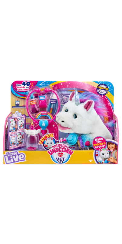 Buy Little Live Pets Rainglow Unicorn Vet Set At Well Ca Free Shipping 49 In Canada