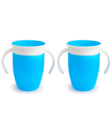 Munchkin Miracle 360 Trainer Cup Blue Two Pack Bundle