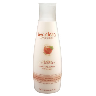 Live Clean Apple Cider Ultra Light Conditioner Limited Edition Bonus Size Live Clean Apple Cider Ultra Light Conditioner Limited Edition Bonus Size