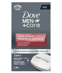 Dove Men+Care Body and Face Bar Deep Clean