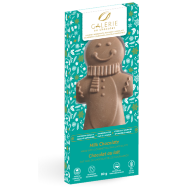 Buy Galerie au Chocolat Milk Chocolate Gingerbread Man Shaped Bar at ...