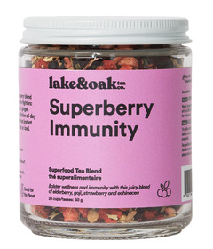Lake & Oak Tea Co. Superfood Tea Blend Superberry Immunity