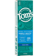 Dentifrice Simply White Plus sans fluorure de la marque Tom's of Maine