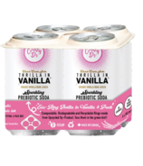 Soda prébiotique Crazy D's Vanilla Creme