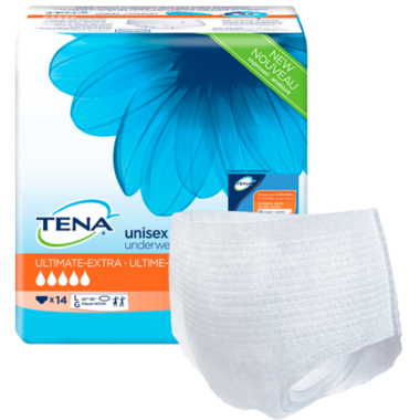 TENA Incontinence Underwear for Women, Ultimate, Large, 13 Count