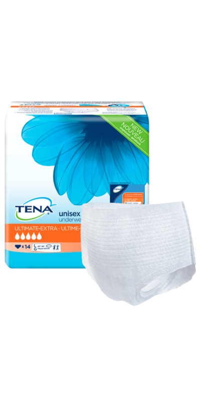 Ultimate Protective Incontinence Underwear Absorbency, Large, 26 units –  Tena : Incontinence