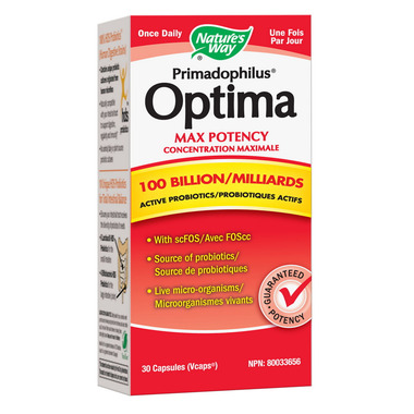 Nature\'s Way Primadophilus Optima Max Potency Concentration Nature\'s Way Primadophilus Optima Max Potency Concentration