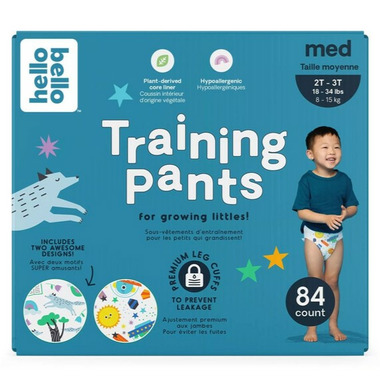 Basics For Kids Training Pants, 4T-5T (38 lb & Over), Girls 18 ea