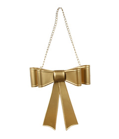 Harman Classic Oversized Hanging Bow Gold