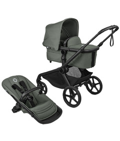 Bugaboo Kangaroo Complete Stroller Black / Forest Green
