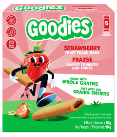 Goodies Strawberry Fruit Filled Bars