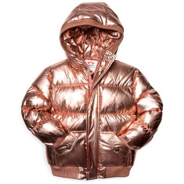 rose gold winter jacket