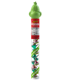 Hershey's Milk Chocolate Kisses Cane Grinch