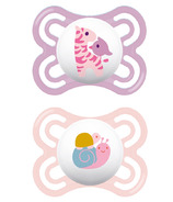 MAM Perfect Pacifiers Set Pink & Purple