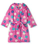 Hatley Kids Fuzzy Fleece Robe Daisy