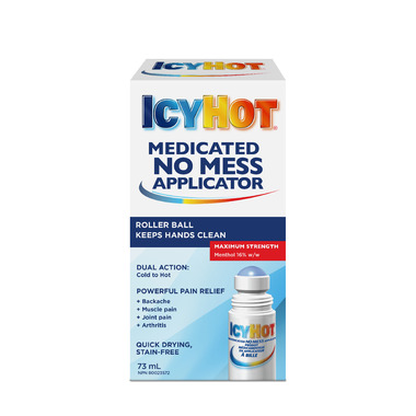 Icy Hot Medicated Roll No Mess Applicator Icy Hot Medicated Roll No Mess Applicator